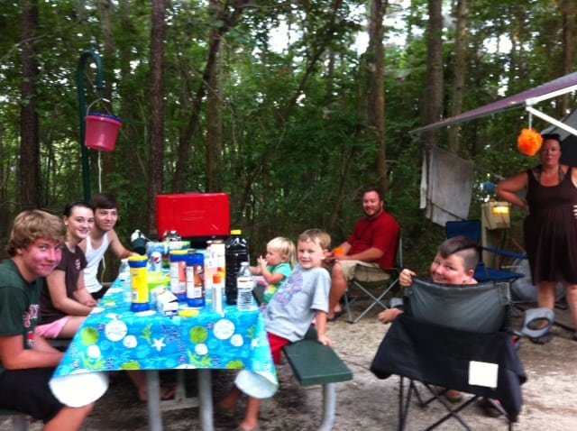 Group of Campers